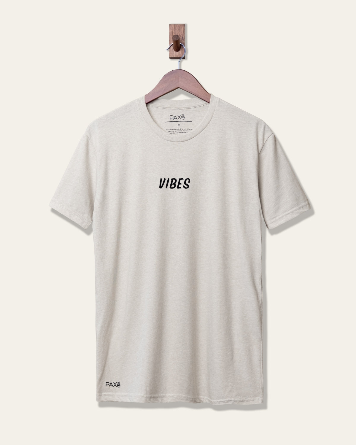Mens Vibes Tee - Cream