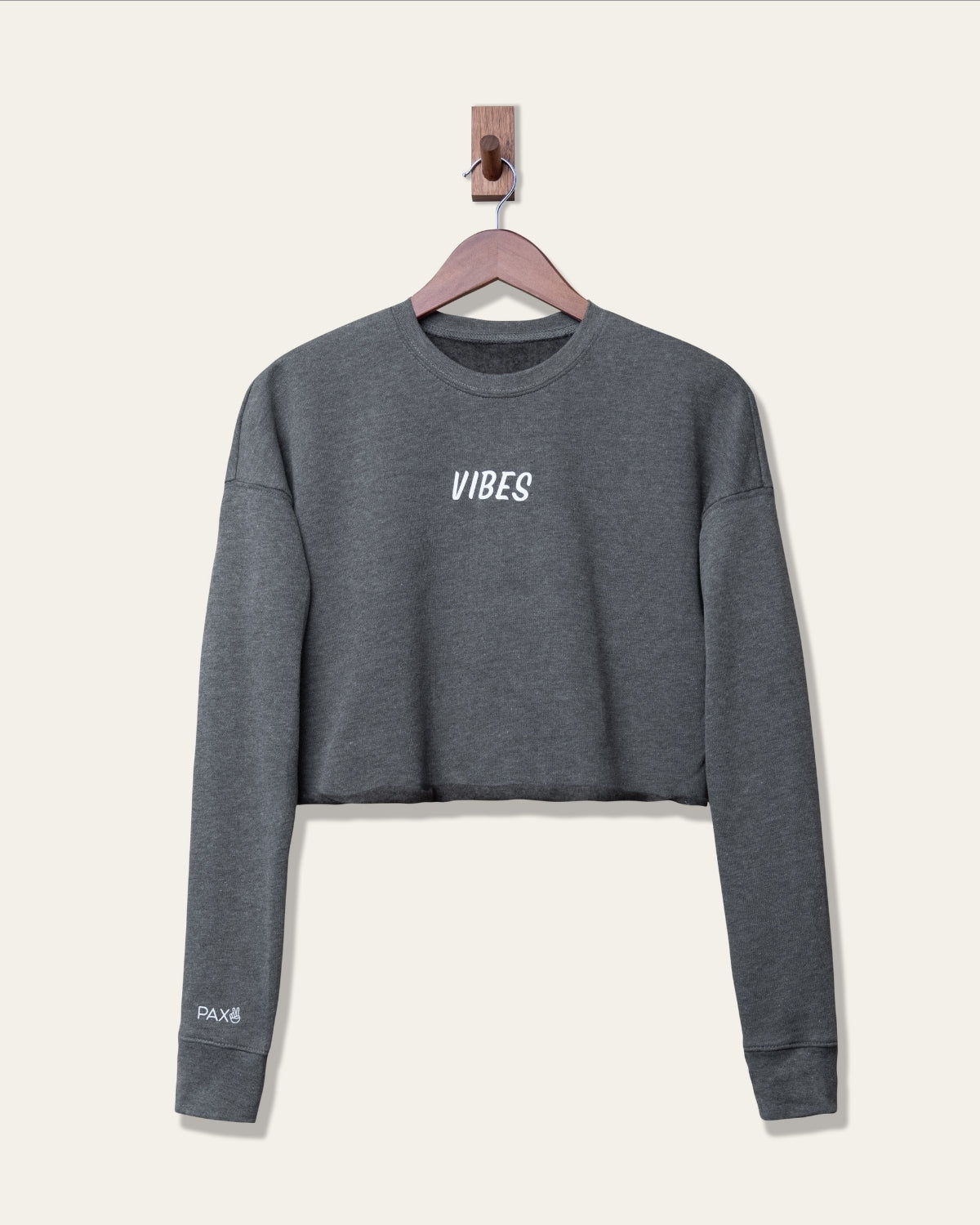 Cropped Sweatshirt - Grey